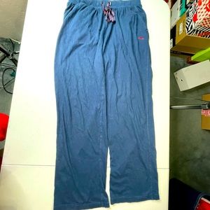 Tommy Bahama Mens Medium Size Blue Drawstring Joggers Sweatpants